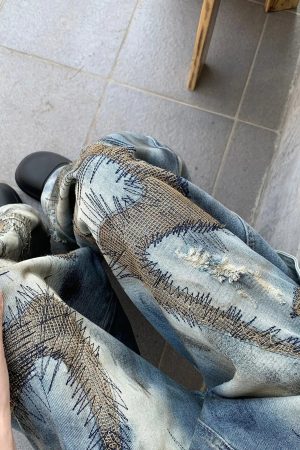 Quick Outfits, Modest Fashion Outfits Ideas Stitch Baggy Jeans