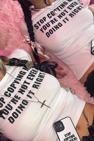 Quick Outfits, Modest Fashion Outfits Ideas Stop Copying Me Tee