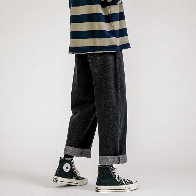 Quick Outfits, Modest Fashion Outfits Ideas Straight Leg Mid Rise Baggy Jeans Quick Outfits, Modest Fashion Outfits Ideas Straight Leg Mid Rise Baggy Jeans
