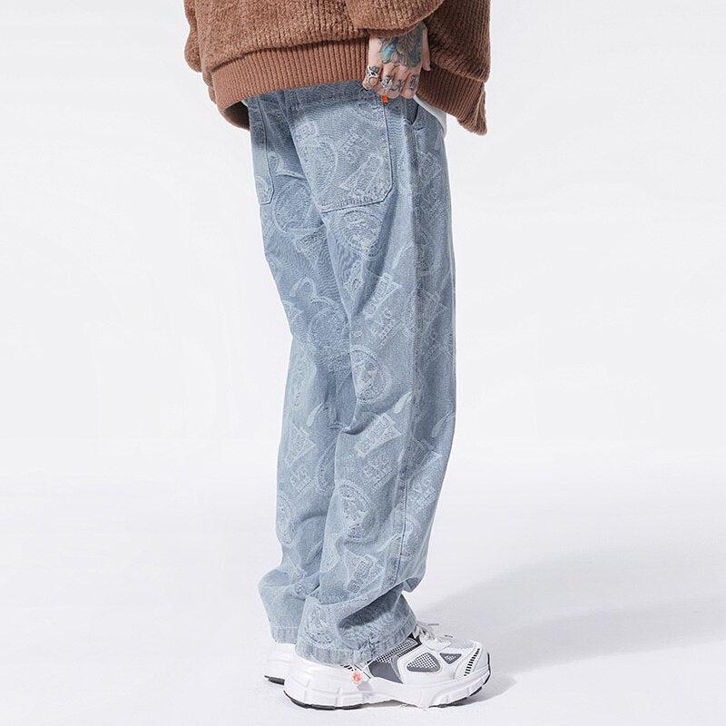 Quick Outfits, Modest Fashion Outfits Ideas Straight Leg Printed Jeans Quick Outfits, Modest Fashion Outfits Ideas Straight Leg Printed Jeans