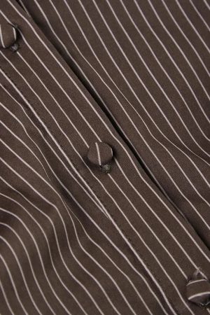 Quick Outfits, Modest Fashion Outfits Ideas Striped Button Down Shirt