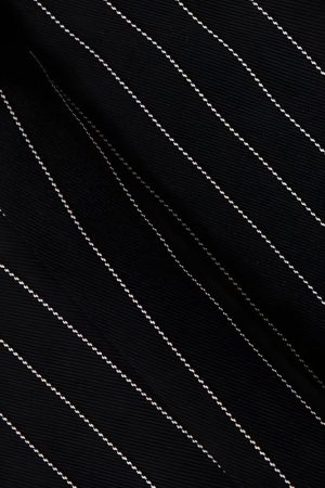 Quick Outfits, Modest Fashion Outfits Ideas Striped Lace Trim Corset Top