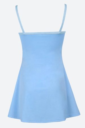 Quick Outfits, Modest Fashion Outfits Ideas Striped Patch Satin Mini Dress