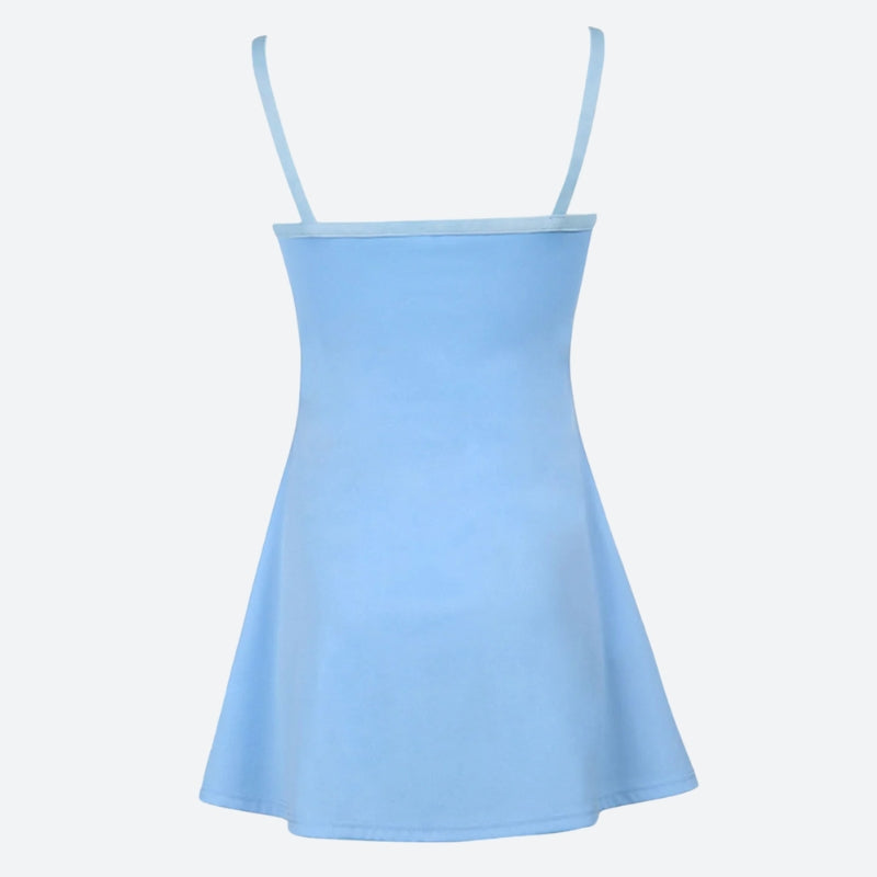 Quick Outfits, Modest Fashion Outfits Ideas Striped Patch Satin Mini Dress Quick Outfits, Modest Fashion Outfits Ideas Striped Patch Satin Mini Dress