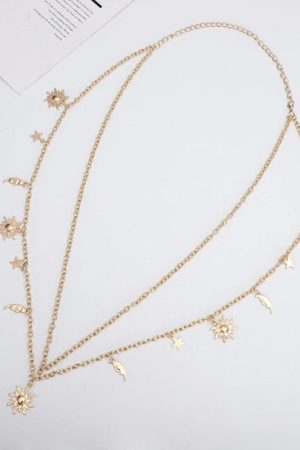 Quick Outfits, Modest Fashion Outfits Ideas Sun, Moon & Star Body Jewelry