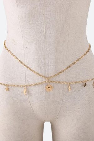 Quick Outfits, Modest Fashion Outfits Ideas Sun, Moon & Star Body Jewelry