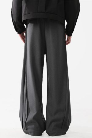 Quick Outfits, Modest Fashion Outfits Ideas Tailored Pleated Wide Leg Pants