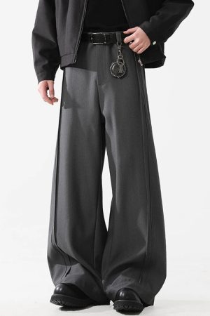Quick Outfits, Modest Fashion Outfits Ideas Tailored Pleated Wide Leg Pants