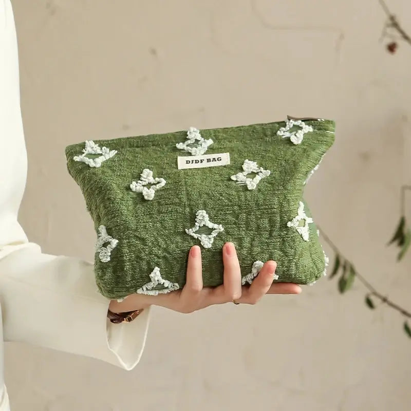 Quick Outfits, Modest Fashion Outfits Ideas Tasseled Star Embroidered Makeup Bag Quick Outfits, Modest Fashion Outfits Ideas Tasseled Star Embroidered Makeup Bag