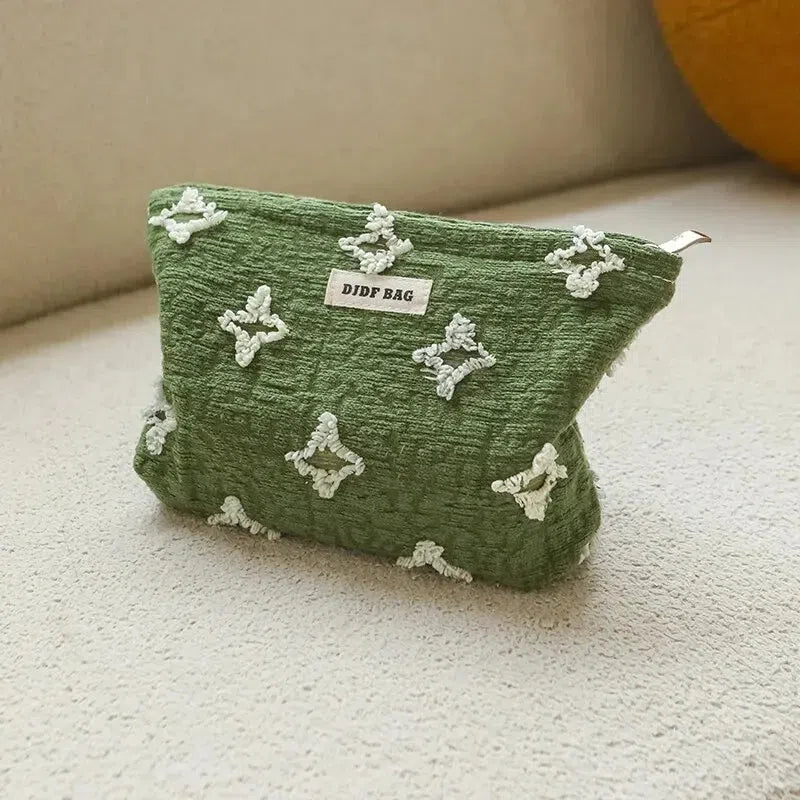 Quick Outfits, Modest Fashion Outfits Ideas Tasseled Star Embroidered Makeup Bag Quick Outfits, Modest Fashion Outfits Ideas Tasseled Star Embroidered Makeup Bag