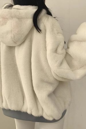 Quick Outfits, Modest Fashion Outfits Ideas Teddy Reversible Hooded Jacket