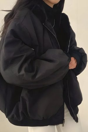 Quick Outfits, Modest Fashion Outfits Ideas Teddy Reversible Hooded Jacket