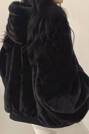 Quick Outfits, Modest Fashion Outfits Ideas Teddy Reversible Hooded Jacket