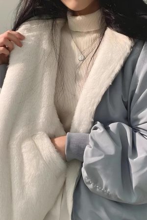 Quick Outfits, Modest Fashion Outfits Ideas Teddy Reversible Hooded Jacket