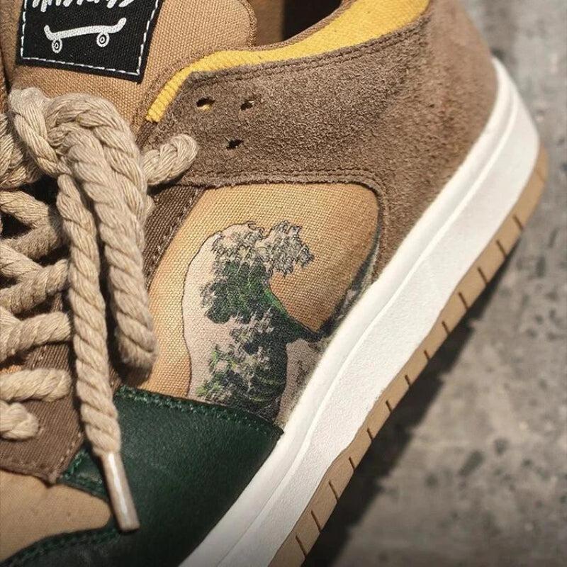 Quick Outfits, Modest Fashion Outfits Ideas The Great Wave Off Kanagawa Sneakers Quick Outfits, Modest Fashion Outfits Ideas The Great Wave Off Kanagawa Sneakers