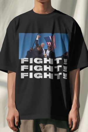 Quick Outfits, Modest Fashion Outfits Ideas Trump Fight Tee