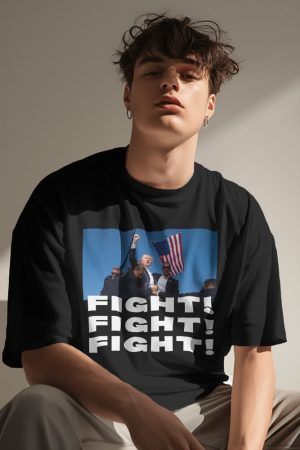 Quick Outfits, Modest Fashion Outfits Ideas Trump Fight Tee