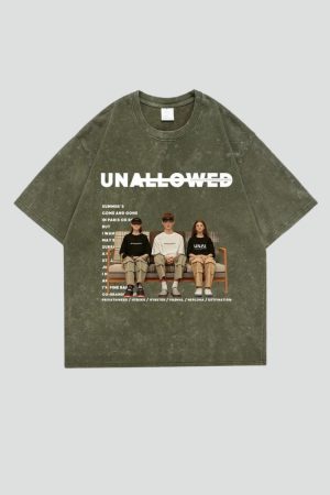 Quick Outfits, Modest Fashion Outfits Ideas Unallowed Tee