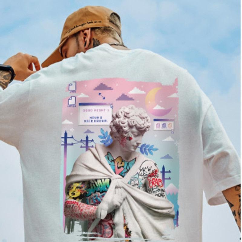 Quick Outfits, Modest Fashion Outfits Ideas Vapour Aesthetic Tee Quick Outfits, Modest Fashion Outfits Ideas Vapour Aesthetic Tee