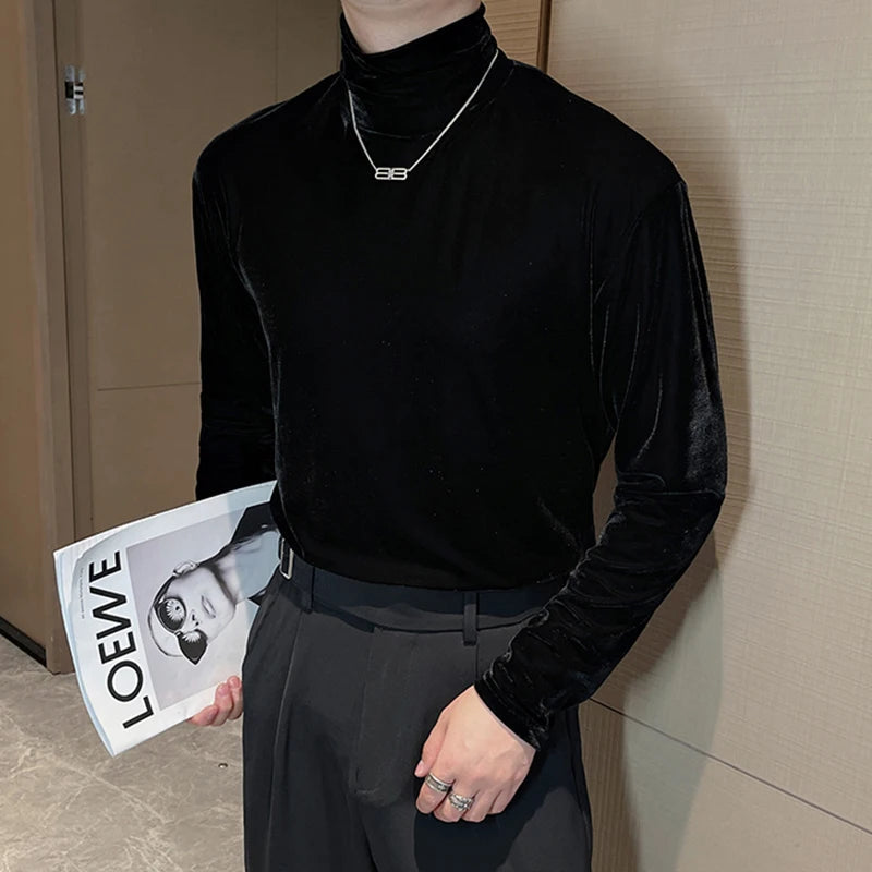 Quick Outfits, Modest Fashion Outfits Ideas Velvet Turtle Neck Top Quick Outfits, Modest Fashion Outfits Ideas Velvet Turtle Neck Top