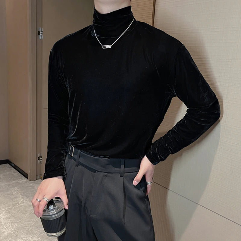 Quick Outfits, Modest Fashion Outfits Ideas Velvet Turtle Neck Top Quick Outfits, Modest Fashion Outfits Ideas Velvet Turtle Neck Top