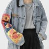 Quick Outfits, Modest Fashion Outfits Ideas Vincent Van Gogh Denim Jacket