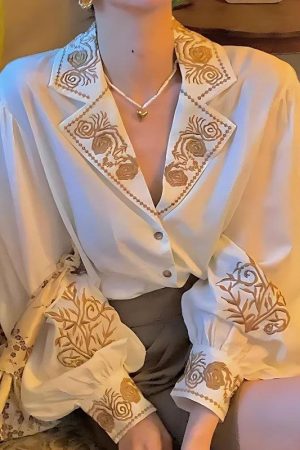 Quick Outfits, Modest Fashion Outfits Ideas Vintage Collar Shirt