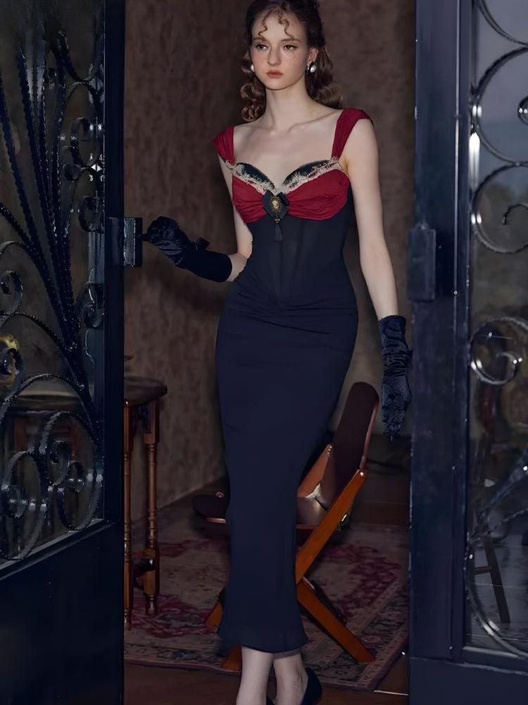 Quick Outfits, Modest Fashion Outfits Ideas Vintage Corset Bodycon Maxi Dress Quick Outfits, Modest Fashion Outfits Ideas Vintage Corset Bodycon Maxi Dress