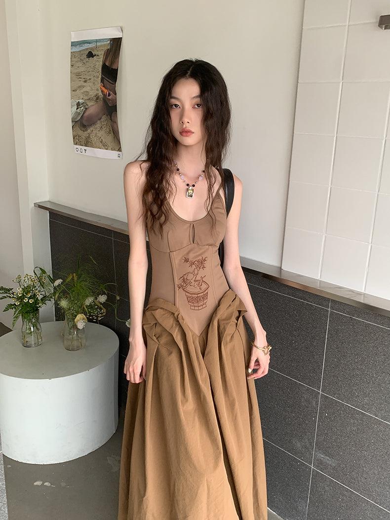 Quick Outfits, Modest Fashion Outfits Ideas Vintage Corset Maxi Dress Quick Outfits, Modest Fashion Outfits Ideas Vintage Corset Maxi Dress