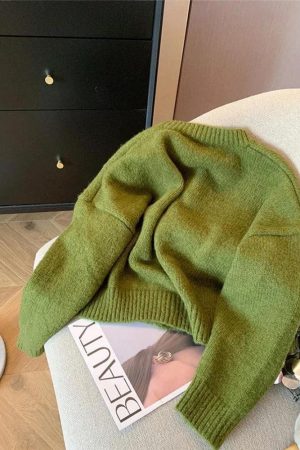 Quick Outfits, Modest Fashion Outfits Ideas Vintage Daisy Embroidered Knitted Cardigan