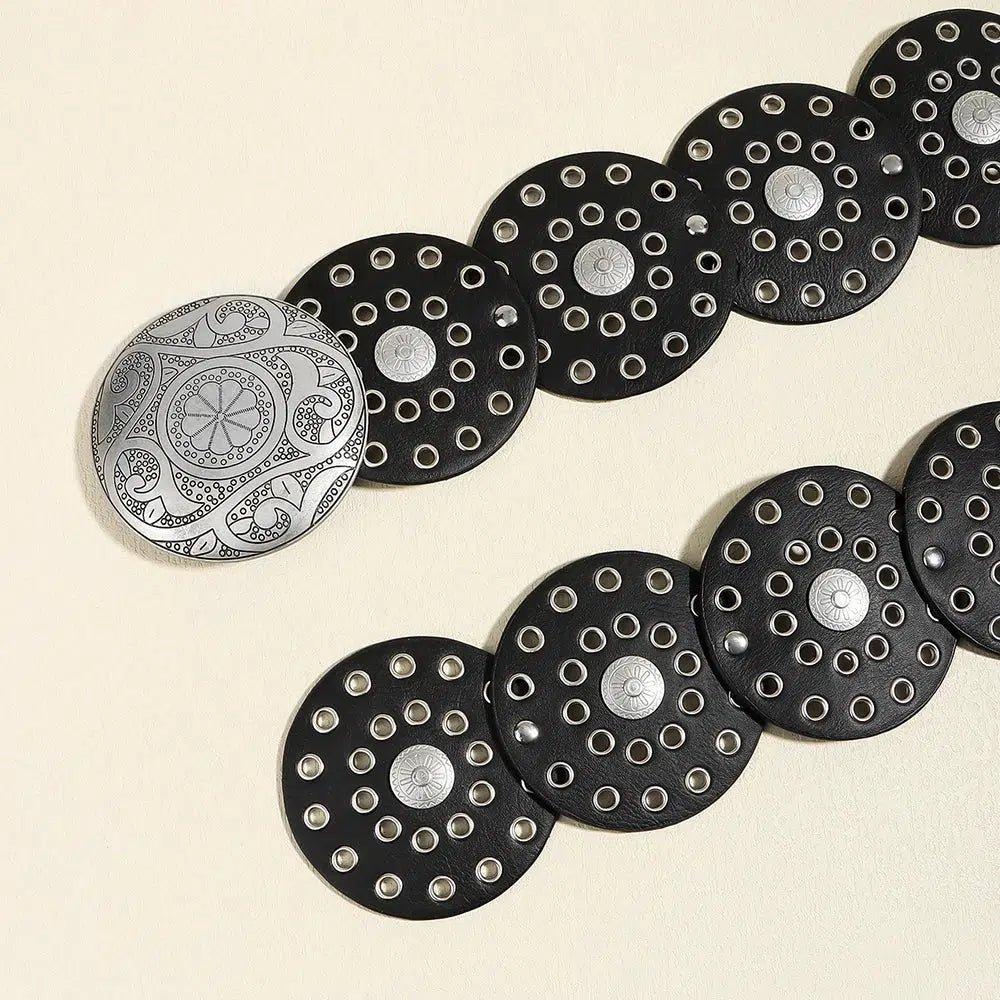 Quick Outfits, Modest Fashion Outfits Ideas Vintage Ethnic Floral Buckle Belt Quick Outfits, Modest Fashion Outfits Ideas Vintage Ethnic Floral Buckle Belt