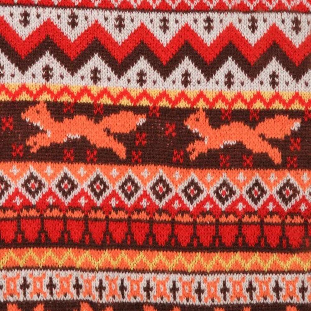 Quick Outfits, Modest Fashion Outfits Ideas Vintage Fox Embroidered Christmas Sweater Quick Outfits, Modest Fashion Outfits Ideas Vintage Fox Embroidered Christmas Sweater