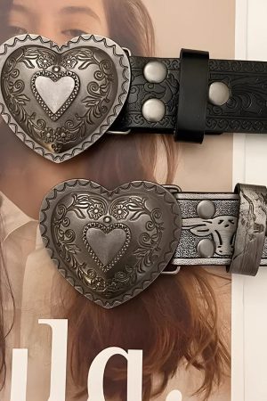 Quick Outfits, Modest Fashion Outfits Ideas Vintage Heart Belt