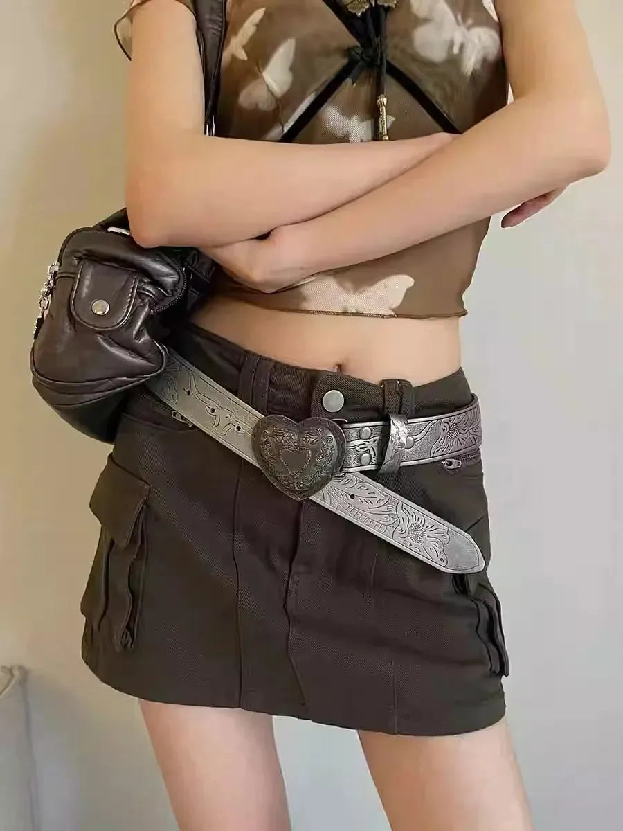 Quick Outfits, Modest Fashion Outfits Ideas Vintage Heart Belt Quick Outfits, Modest Fashion Outfits Ideas Vintage Heart Belt