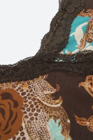 Quick Outfits, Modest Fashion Outfits Ideas Vintage Mesh Top