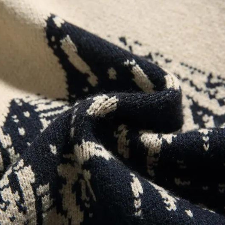 Quick Outfits, Modest Fashion Outfits Ideas Vintage Mountain Knitted Sweater Quick Outfits, Modest Fashion Outfits Ideas Vintage Mountain Knitted Sweater