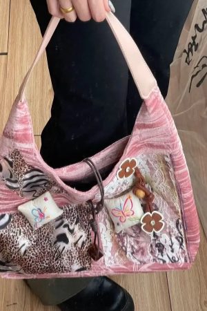 Quick Outfits, Modest Fashion Outfits Ideas Vintage Patchwork Bag