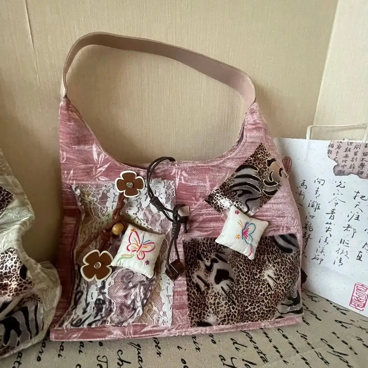 Quick Outfits, Modest Fashion Outfits Ideas Vintage Patchwork Bag Quick Outfits, Modest Fashion Outfits Ideas Vintage Patchwork Bag