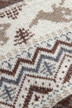 Quick Outfits, Modest Fashion Outfits Ideas Vintage Rabbits Knitted Sweater