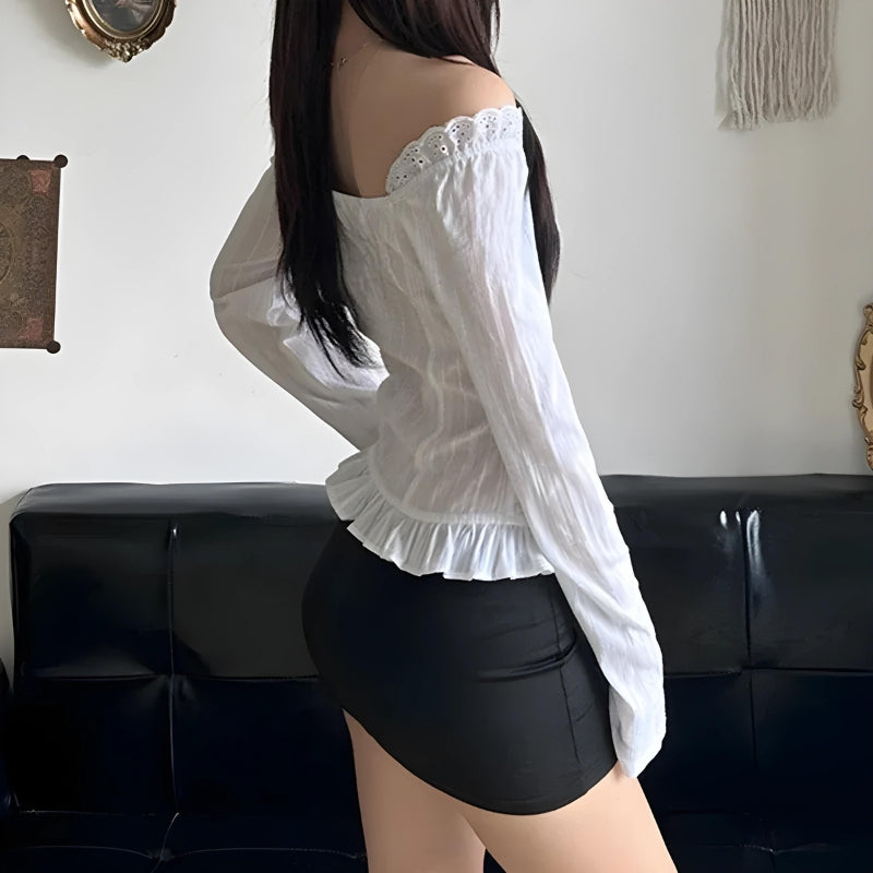 Quick Outfits, Modest Fashion Outfits Ideas Vintage Ruffled Blouse Quick Outfits, Modest Fashion Outfits Ideas Vintage Ruffled Blouse