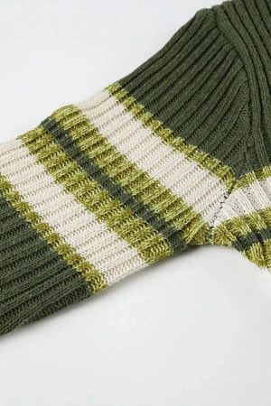 Quick Outfits, Modest Fashion Outfits Ideas Vintage Striped Sweater