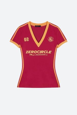 Quick Outfits, Modest Fashion Outfits Ideas Vintage Striped V Neck Jersey Top