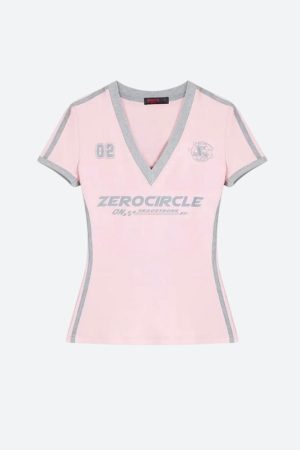 Quick Outfits, Modest Fashion Outfits Ideas Vintage Striped V Neck Jersey Top