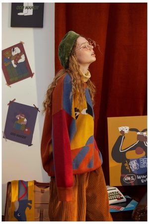 Quick Outfits, Modest Fashion Outfits Ideas Weirdcore Dog Sweater