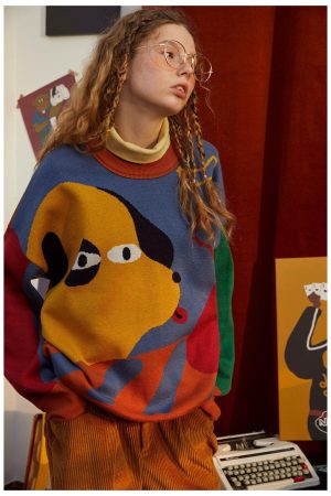 Quick Outfits, Modest Fashion Outfits Ideas Weirdcore Dog Sweater