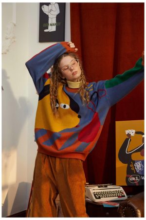 Quick Outfits, Modest Fashion Outfits Ideas Weirdcore Dog Sweater