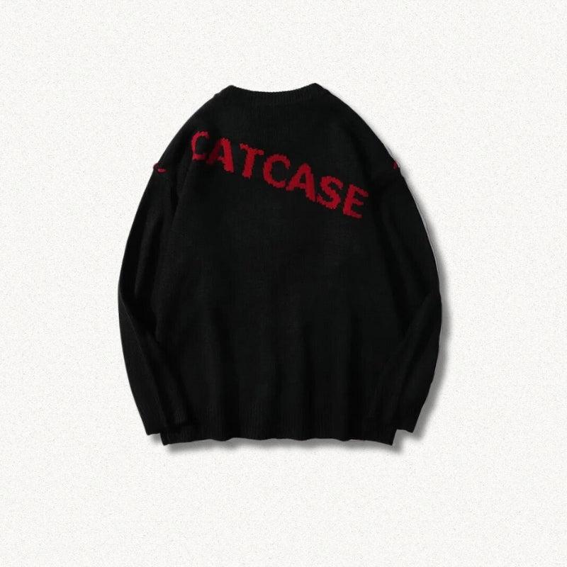 Quick Outfits, Modest Fashion Outfits Ideas Weirdcore Heart Embroidered Sweater Quick Outfits, Modest Fashion Outfits Ideas Weirdcore Heart Embroidered Sweater