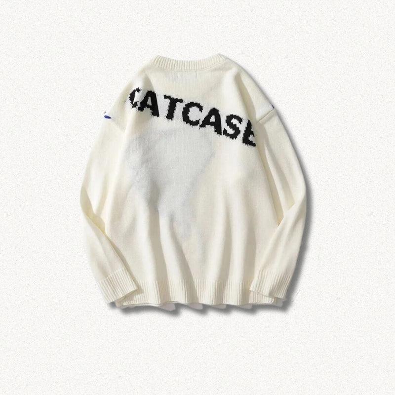 Quick Outfits, Modest Fashion Outfits Ideas Weirdcore Heart Embroidered Sweater Quick Outfits, Modest Fashion Outfits Ideas Weirdcore Heart Embroidered Sweater