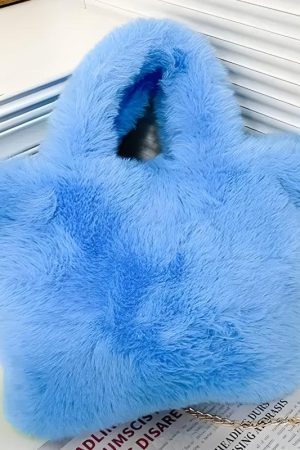 Quick Outfits, Modest Fashion Outfits Ideas White Clouds & Blue Sky Fluffy Bag