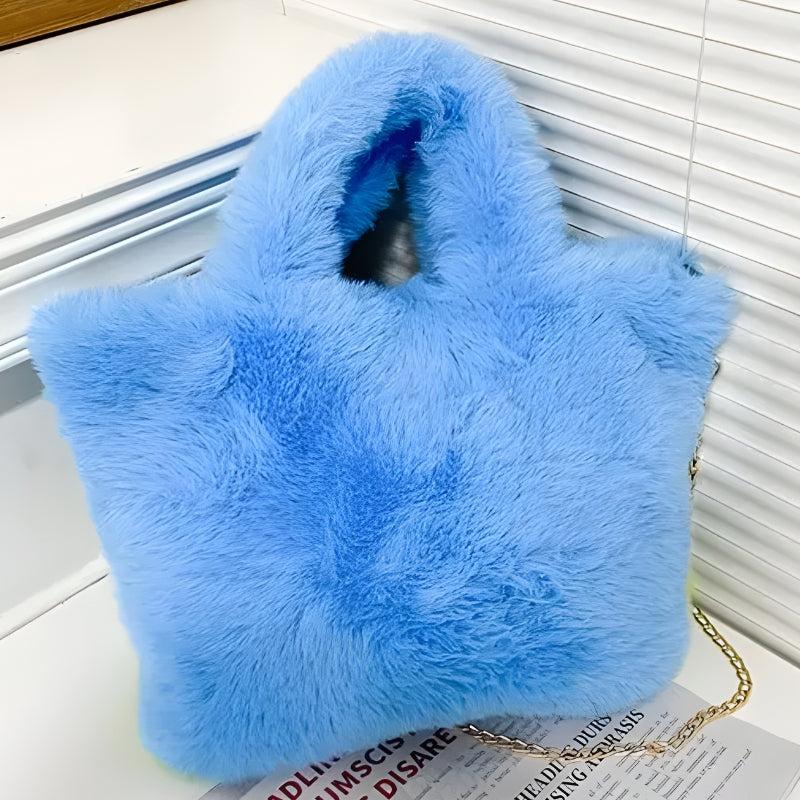 Quick Outfits, Modest Fashion Outfits Ideas White Clouds & Blue Sky Fluffy Bag Quick Outfits, Modest Fashion Outfits Ideas White Clouds & Blue Sky Fluffy Bag